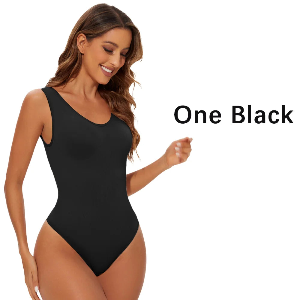 Seamless Tummy Control Shapewear Bodysuit