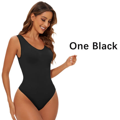 Seamless Tummy Control Shapewear Bodysuit