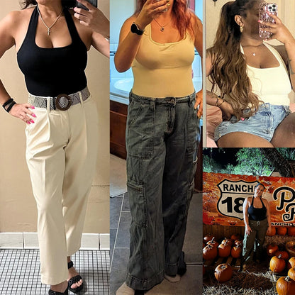 Sleeveless Tummy Control Tank Tops Bodysuits