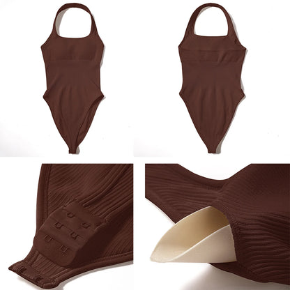 Sleeveless Tummy Control Tank Tops Bodysuits