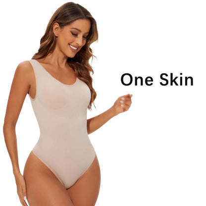 Seamless Tummy Control Shapewear Bodysuit